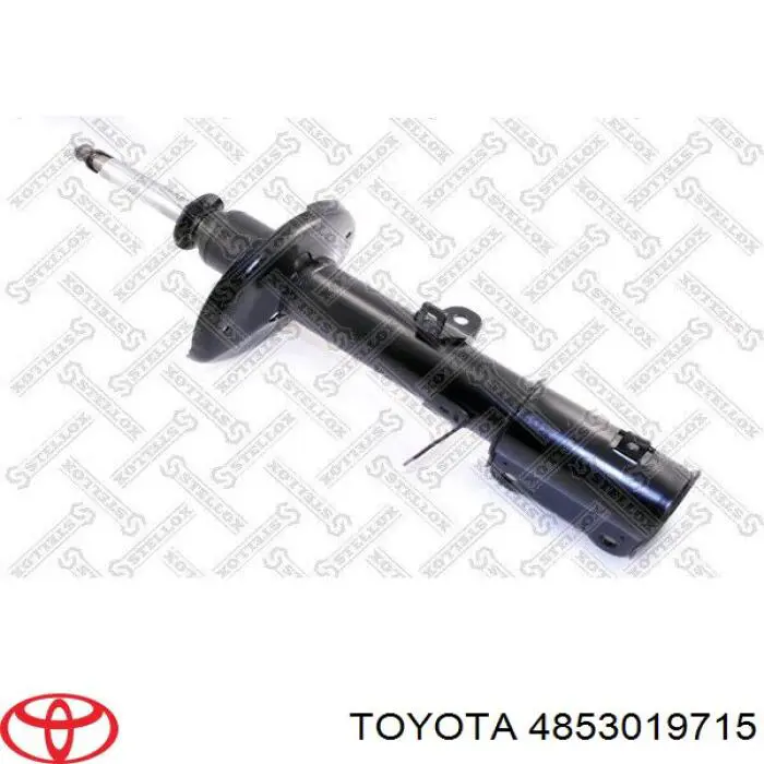 4853019715 Toyota amortiguador trasero derecho