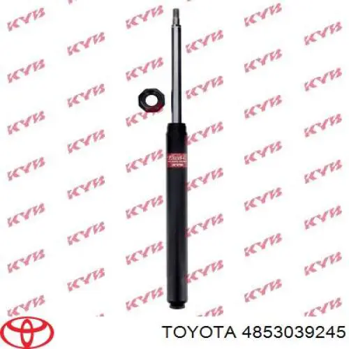 4853039245 Toyota amortiguador trasero derecho