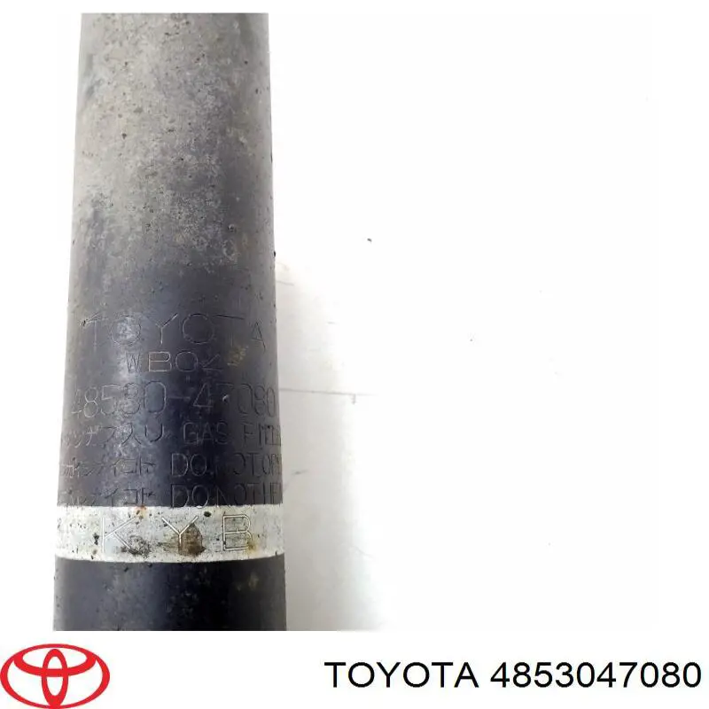 4853047080 Toyota amortiguador trasero