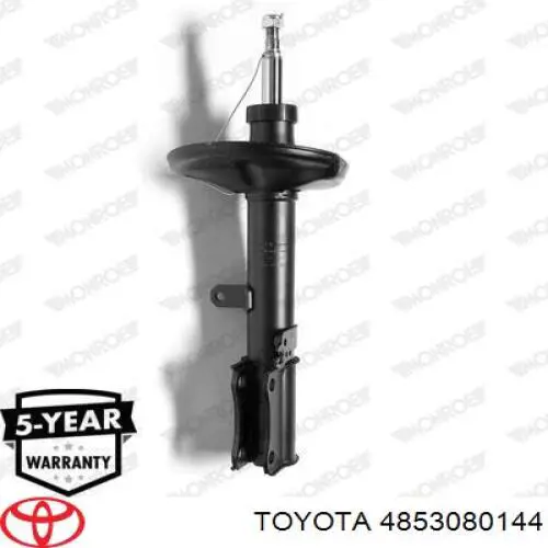 4853080144 Toyota amortiguador trasero derecho