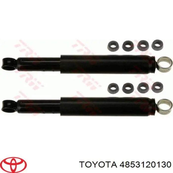 4853120130 Toyota amortiguador trasero