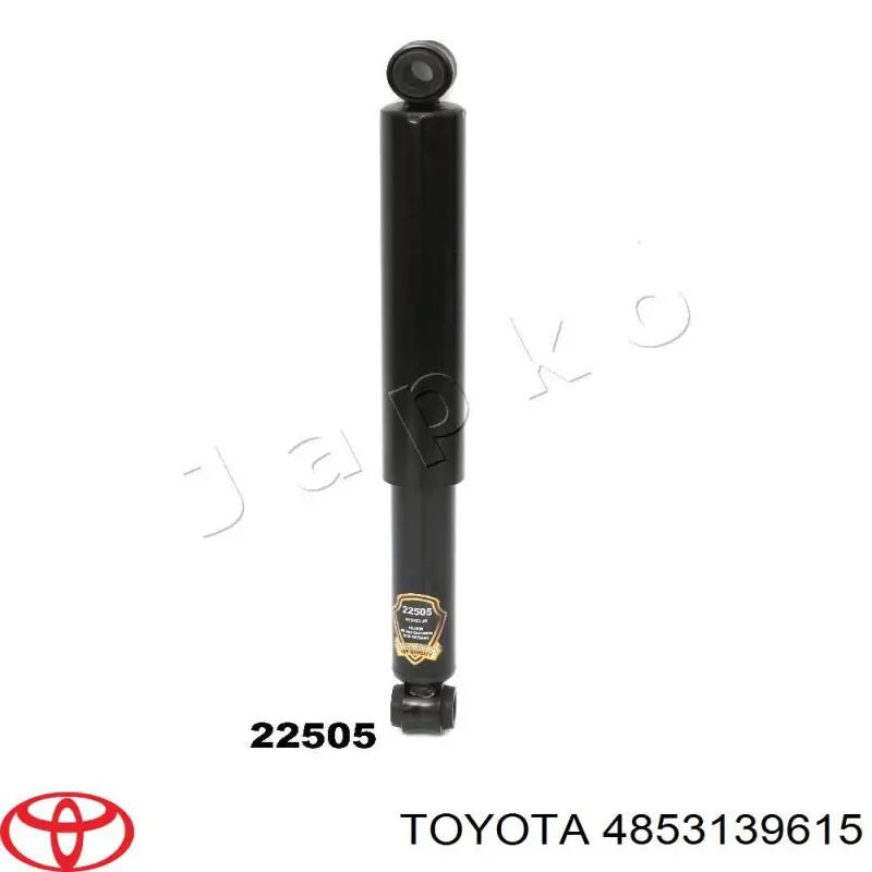 4853139615 Toyota amortiguador trasero