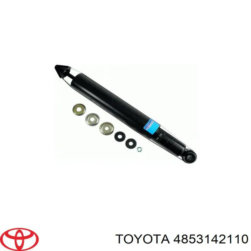 4853142110 Toyota amortiguador trasero