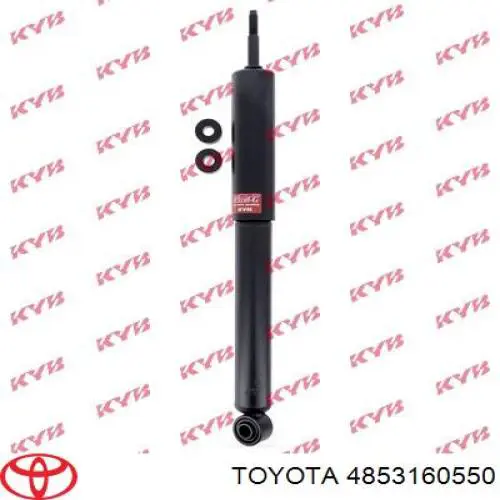 4853160550 Toyota amortiguador trasero