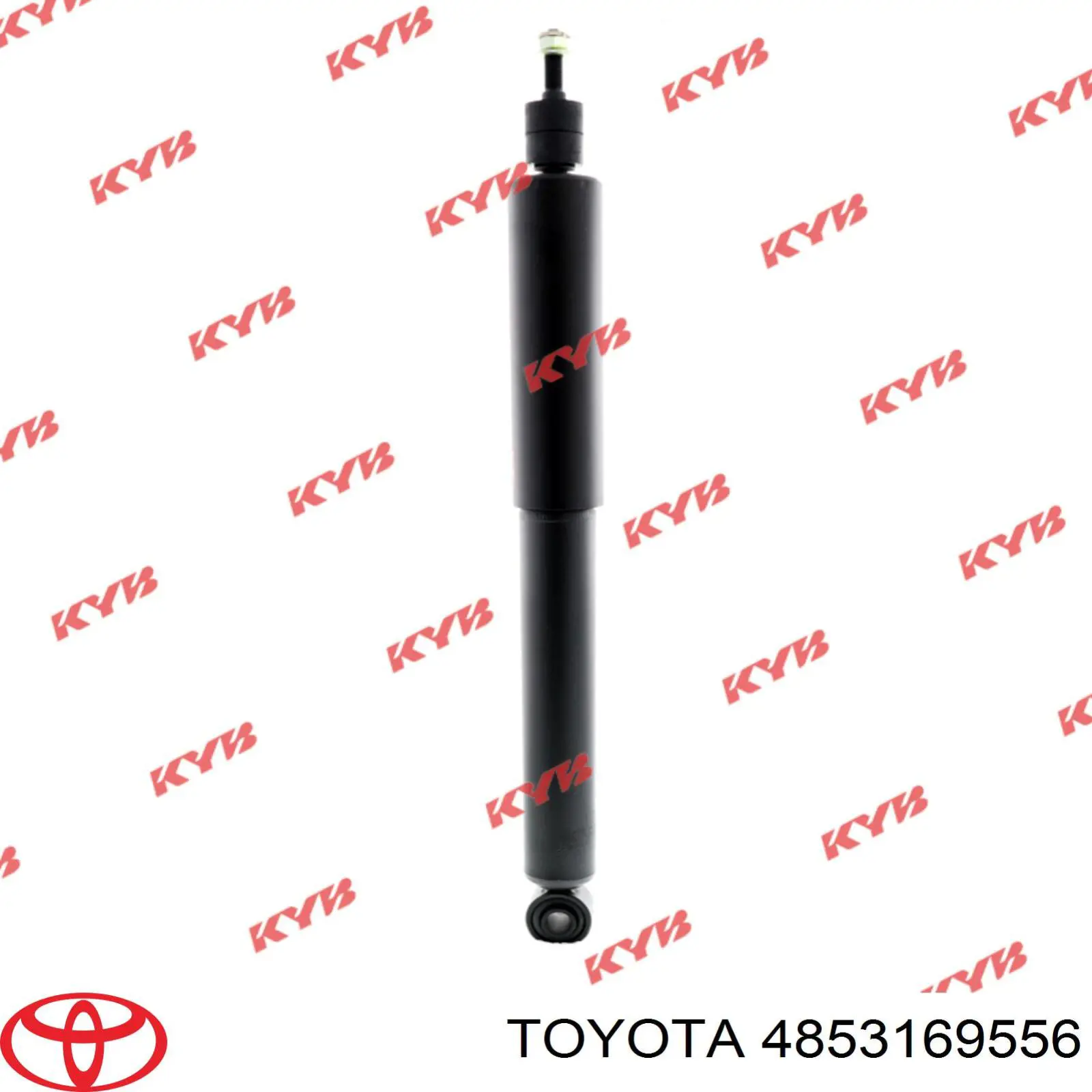 4853169556 Toyota amortiguador trasero