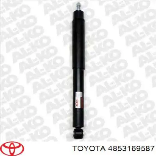 4853169587 Toyota amortiguador trasero