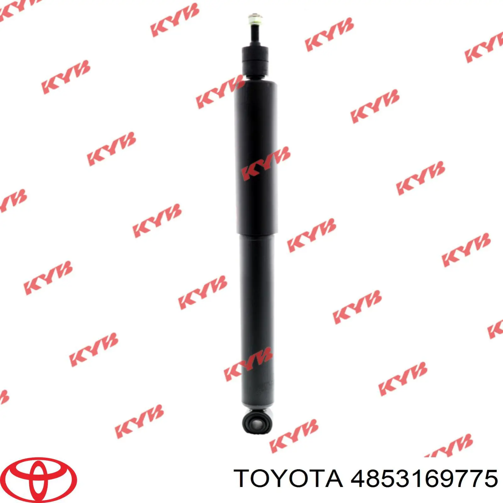 4853169775 Toyota amortiguador trasero