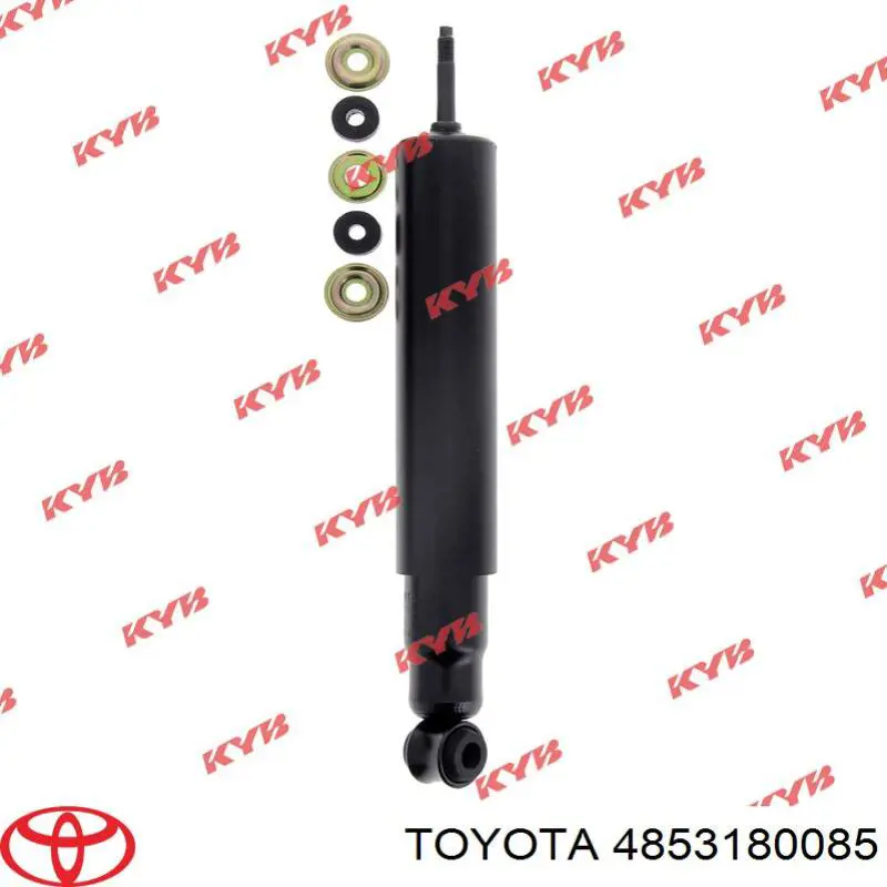 4853180085 Toyota amortiguador trasero