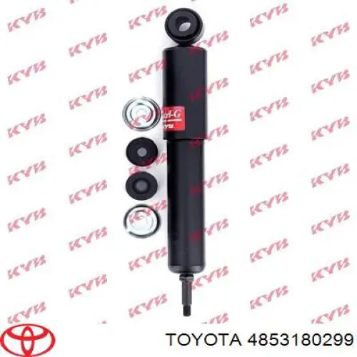 4853180299 Toyota amortiguador trasero