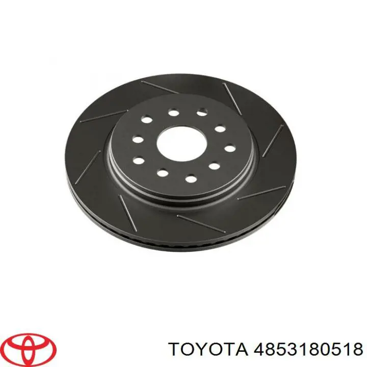 4853180518 Toyota amortiguador trasero