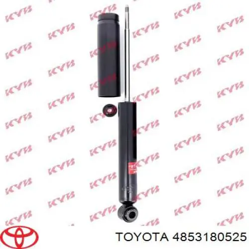 4853180525 Toyota amortiguador delantero