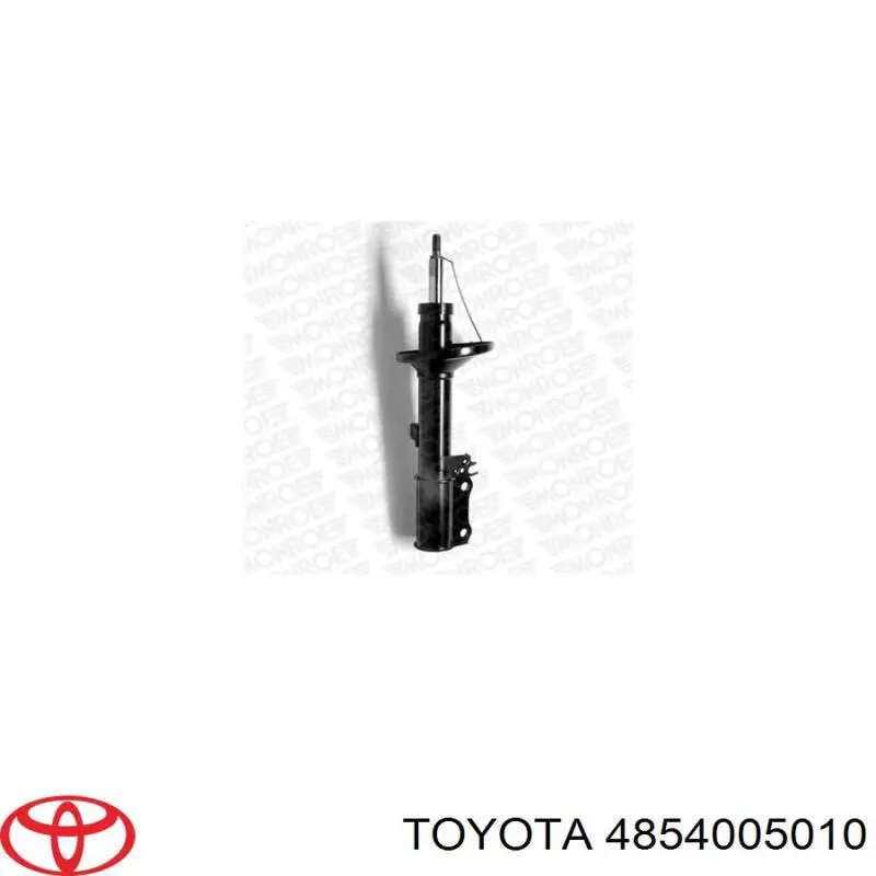 4854005010 Toyota amortiguador trasero izquierdo