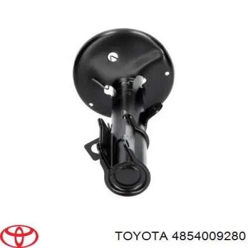 4854009280 Toyota amortiguador trasero izquierdo