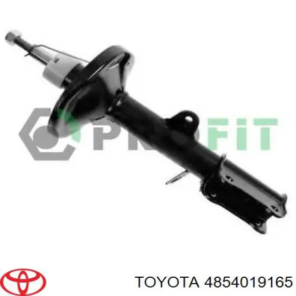 4854019165 Toyota amortiguador trasero izquierdo