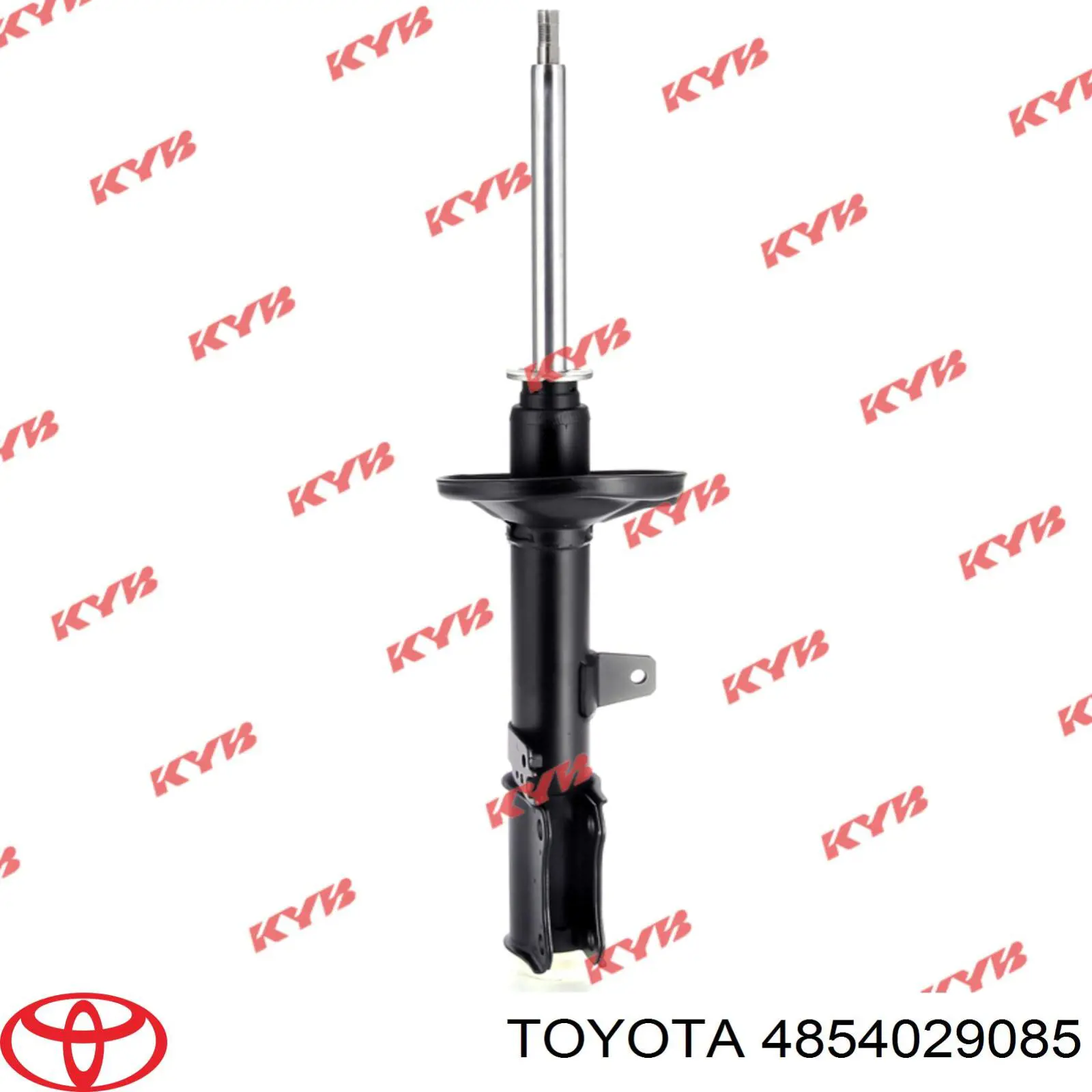 4854029085 Toyota amortiguador trasero derecho