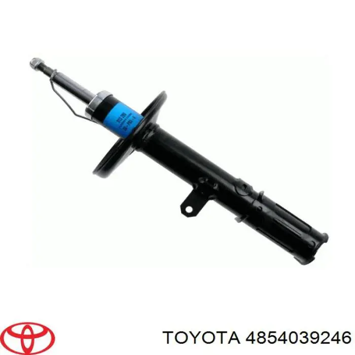 4854039246 Toyota amortiguador trasero izquierdo