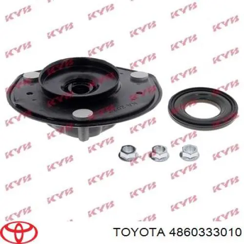 4860333010 Toyota soporte amortiguador delantero derecho