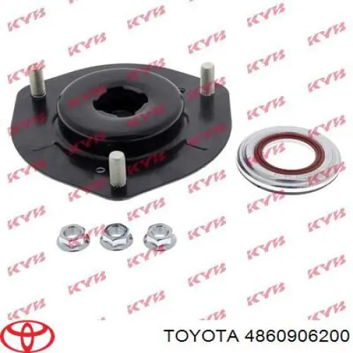 4860906200 Toyota soporte amortiguador delantero