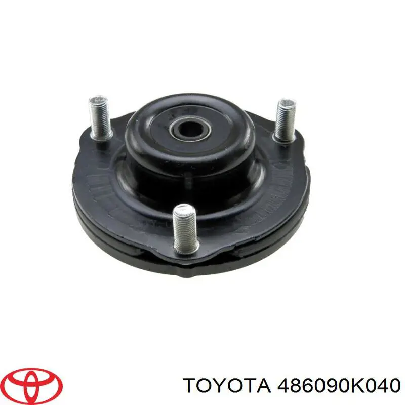 486090K040 Toyota soporte amortiguador delantero