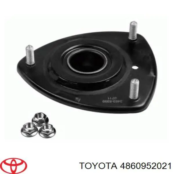 4860952021 Toyota soporte amortiguador delantero