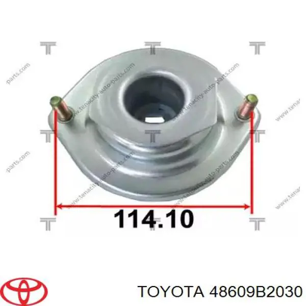 48609B2030 Daihatsu soporte amortiguador delantero