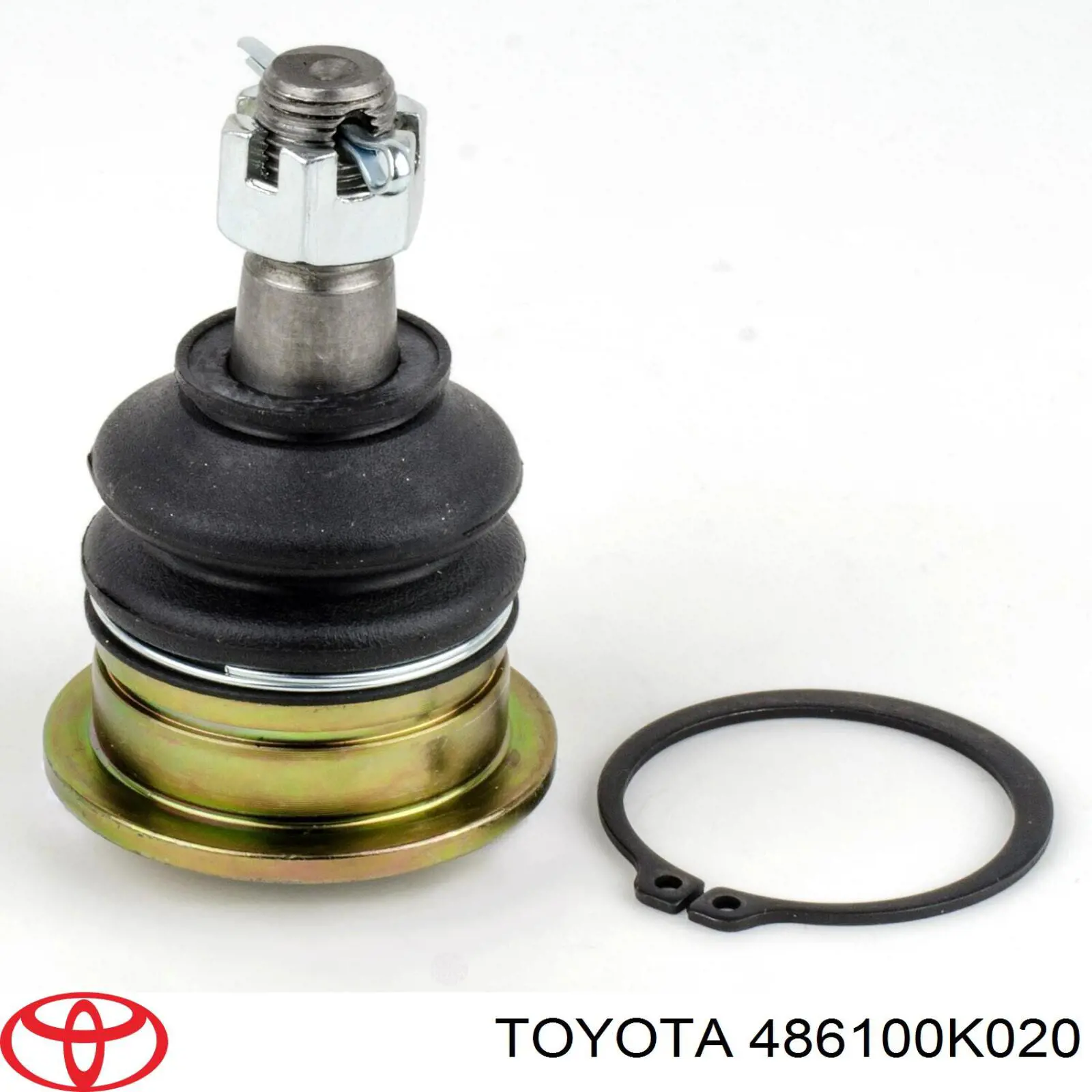 486100K020 Toyota barra oscilante, suspensión de ruedas delantera, superior derecha