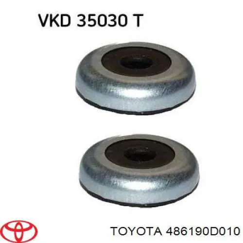 486190D010 Toyota rodamiento amortiguador delantero