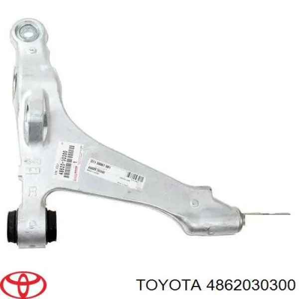 4862030300 Toyota barra oscilante, suspensión de ruedas delantera, inferior derecha