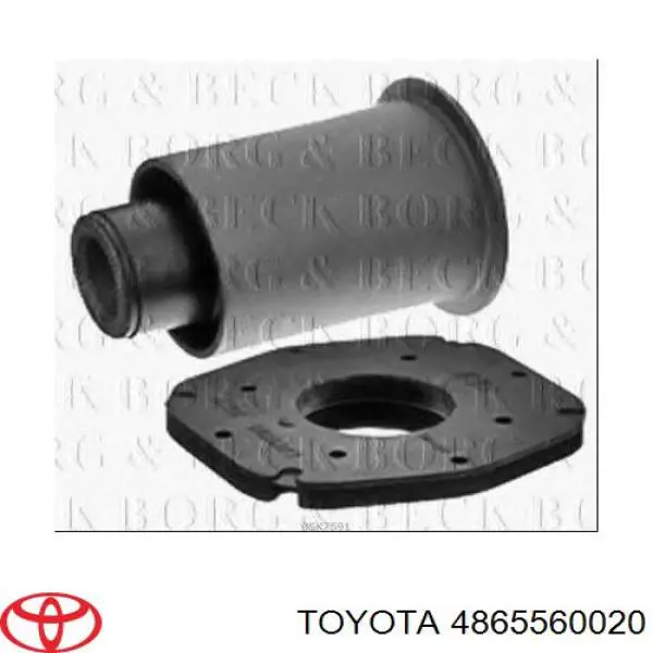 4865560020 Toyota silentblock de suspensión delantero inferior