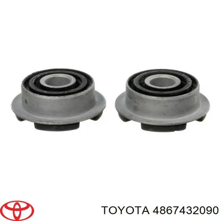 4867432090 Toyota silentblock de suspensión delantero inferior