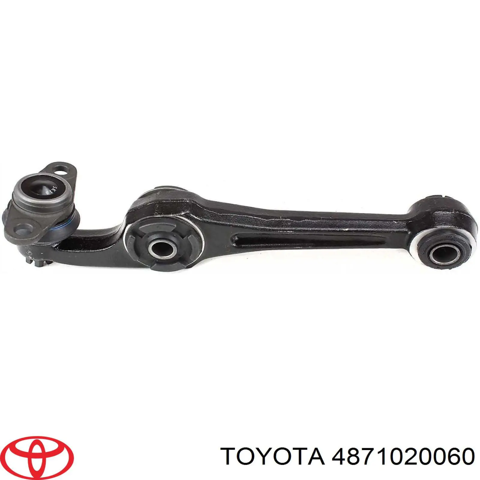  Brazo suspension (control) trasero inferior derecho para Toyota Camry V2