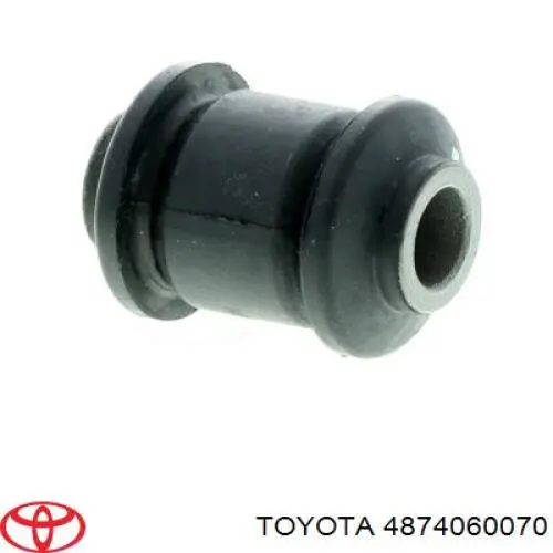 4874060070 Toyota barra transversal de suspensión trasera