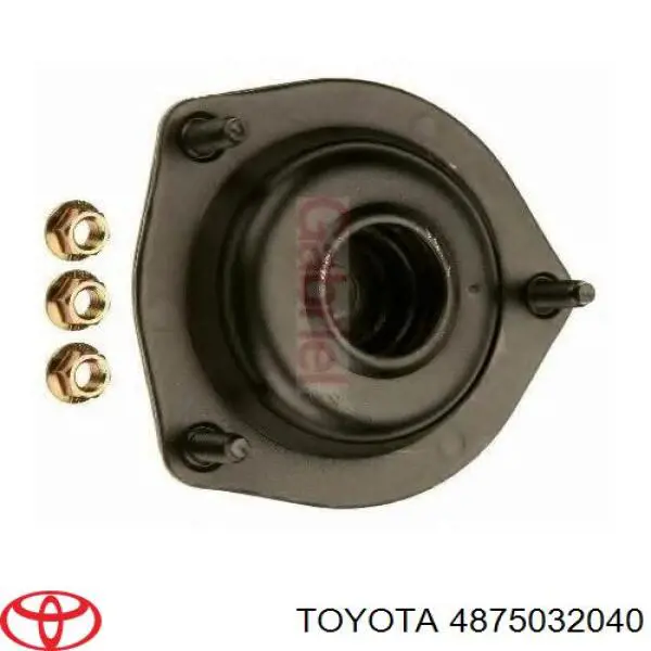  Soporte amortiguador trasero para Toyota Camry V2