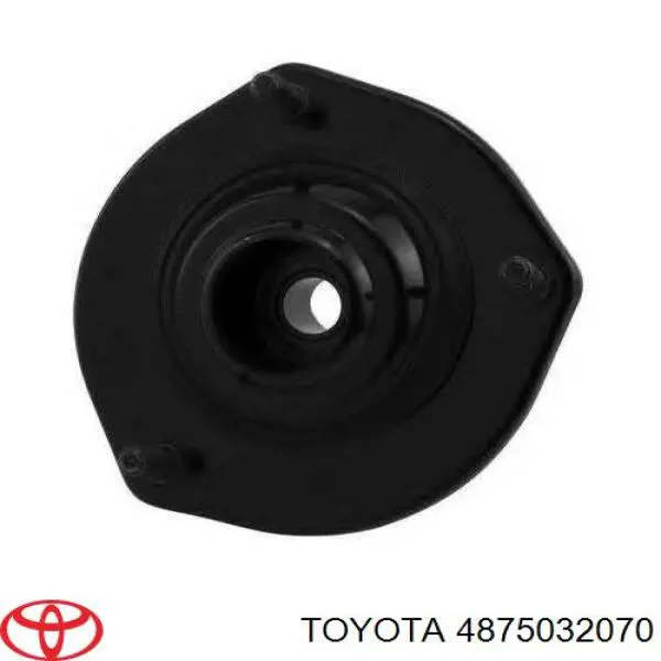 4875032070 Toyota soporte amortiguador trasero derecho