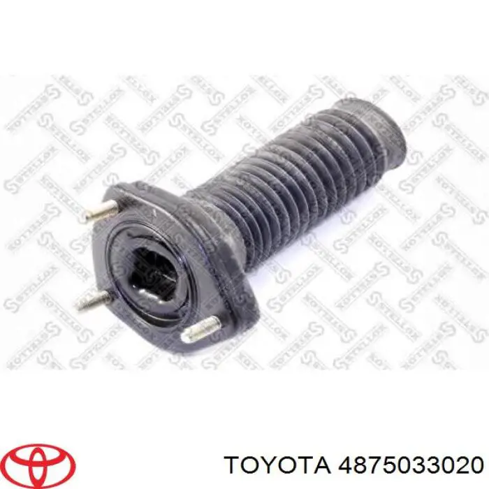 4875033020 Toyota soporte amortiguador trasero derecho