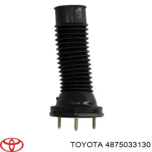 4875033130 Toyota soporte amortiguador trasero derecho