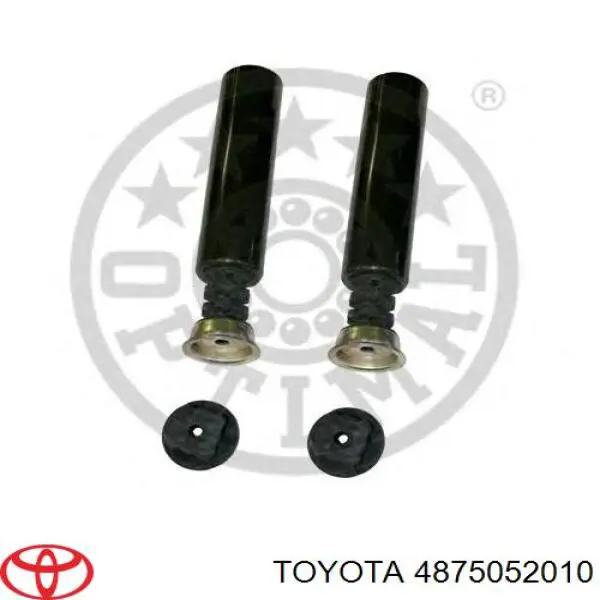 4875052010 Toyota tope de amortiguador trasero, suspensión + fuelle