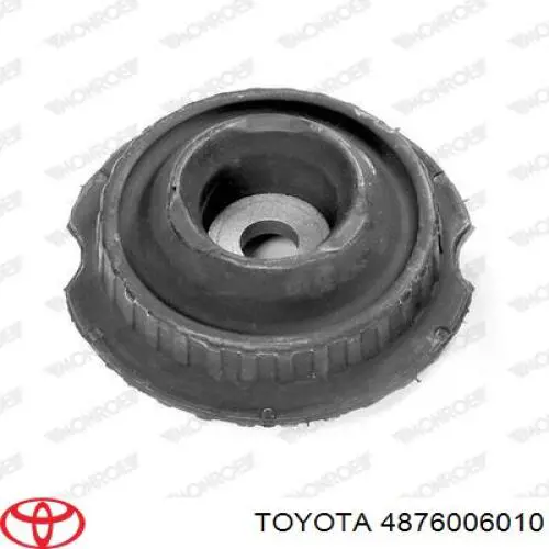 4876006010 Toyota soporte amortiguador trasero izquierdo