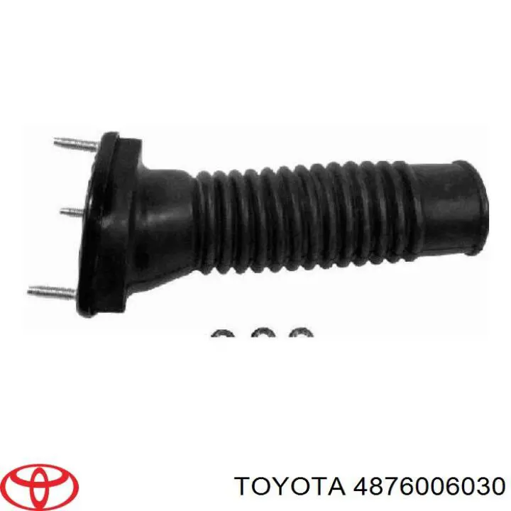  Soporte amortiguador trasero izquierdo para Toyota Camry V20