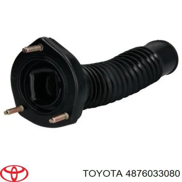 4876033080 Toyota soporte amortiguador trasero izquierdo