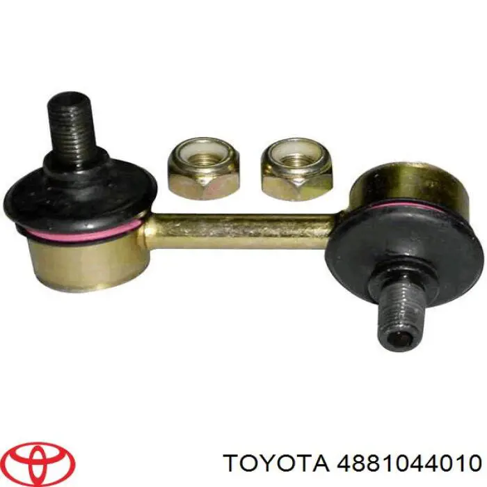 4881044010 Toyota barra estabilizadora delantera izquierda