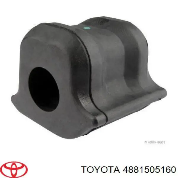 4881505160 Toyota soporte de estabilizador delantero derecho