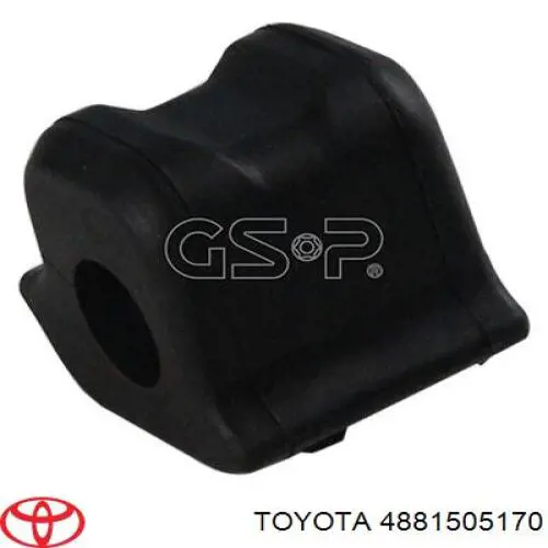 4881505170 Toyota soporte de estabilizador delantero izquierdo