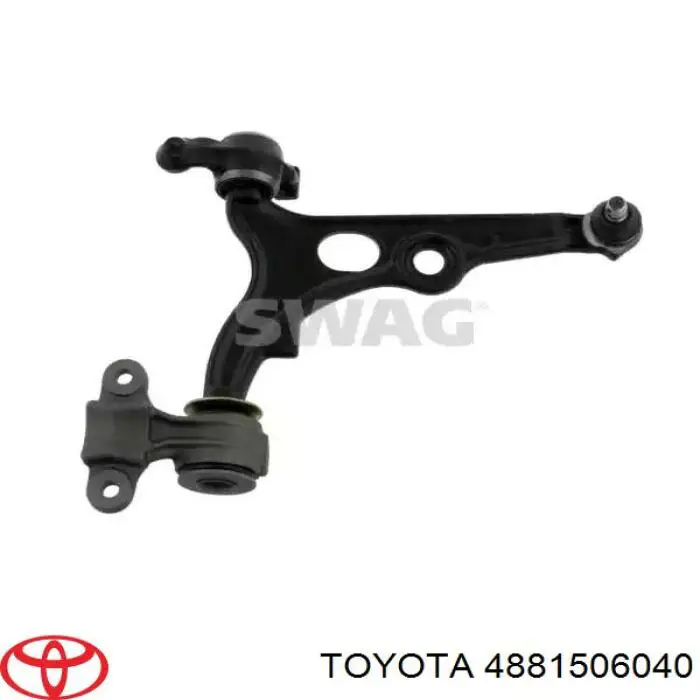 4881506040 Toyota casquillo de barra estabilizadora delantera