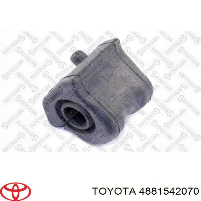 4881542070 Toyota soporte de estabilizador delantero izquierdo