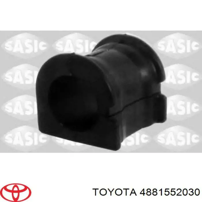 4881552030 Toyota casquillo de barra estabilizadora delantera