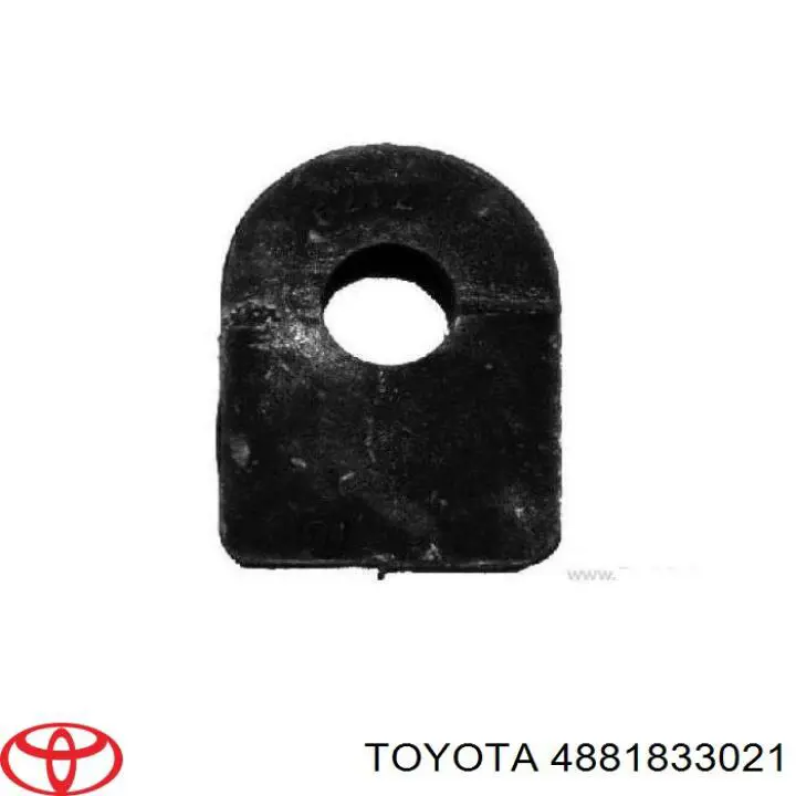 4881833021 Toyota casquillo de barra estabilizadora trasera