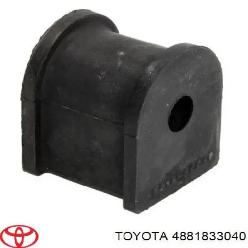 4881833040 Toyota casquillo de barra estabilizadora trasera