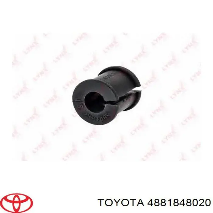 4881848020 Toyota casquillo de barra estabilizadora trasera