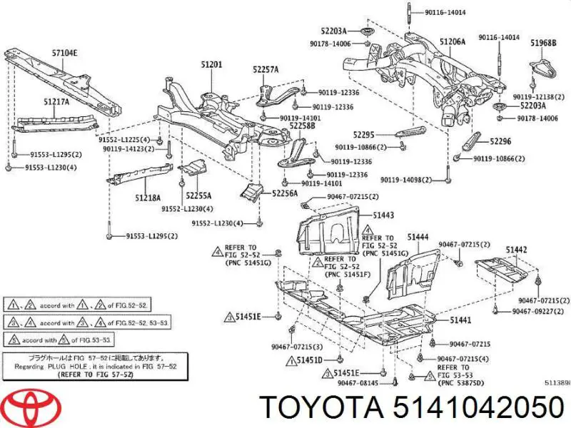  Protección motor /empotramiento para Toyota RAV4 3 